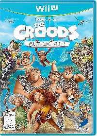 The Croods: Prehistoric Party Wii U US box art